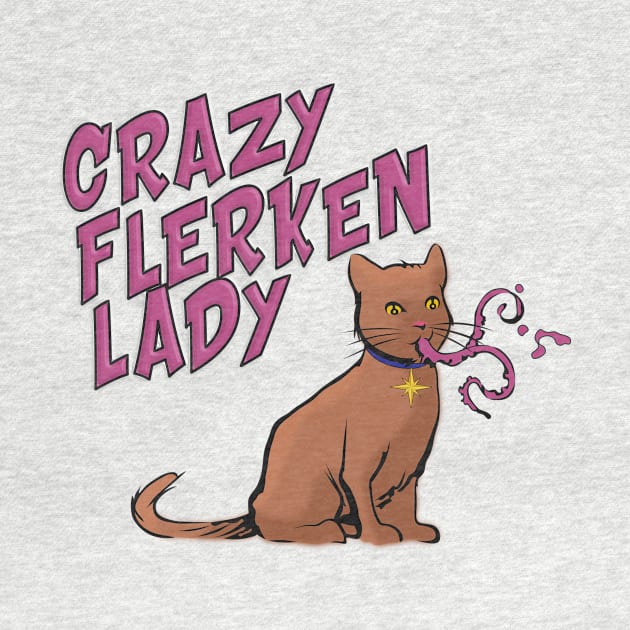 Crazy Flerken Lady by BearAndOwl